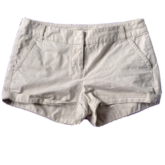 🤍KENAR🤍Beige khaki shorts with pockets . In good condition. Size 6. 💯cotton - Picture 1 of 10